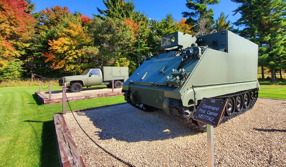 2022 Fall Colors at Fort McCoy's Equipment Park