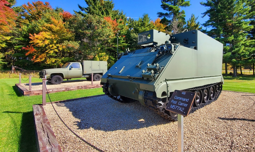 2022 Fall Colors at Fort McCoy's Equipment Park