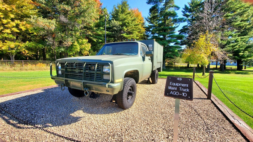 2022 Fall Colors at Fort McCoy's Equipment Park