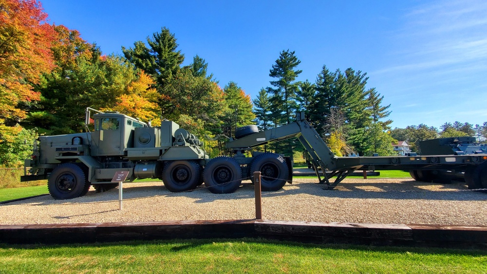 2022 Fall Colors at Fort McCoy's Equipment Park