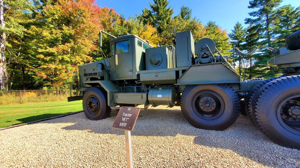 2022 Fall Colors at Fort McCoy's Equipment Park