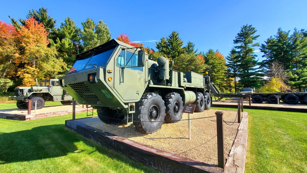 2022 Fall Colors at Fort McCoy's Equipment Park