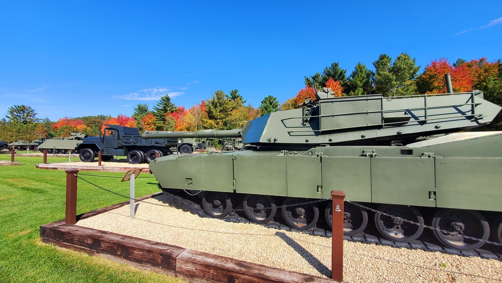 2022 Fall Colors at Fort McCoy's Equipment Park