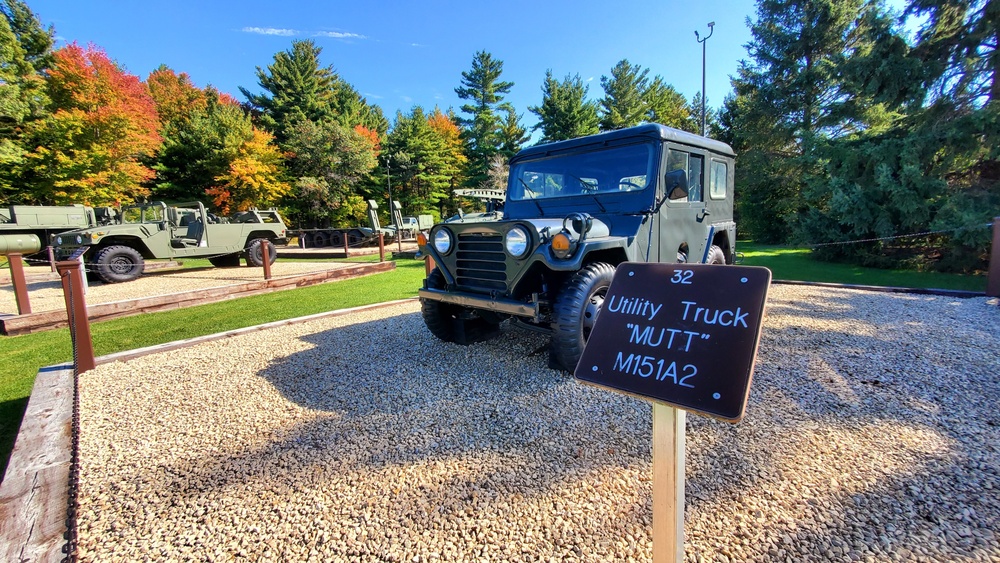 2022 Fall Colors at Fort McCoy's Equipment Park