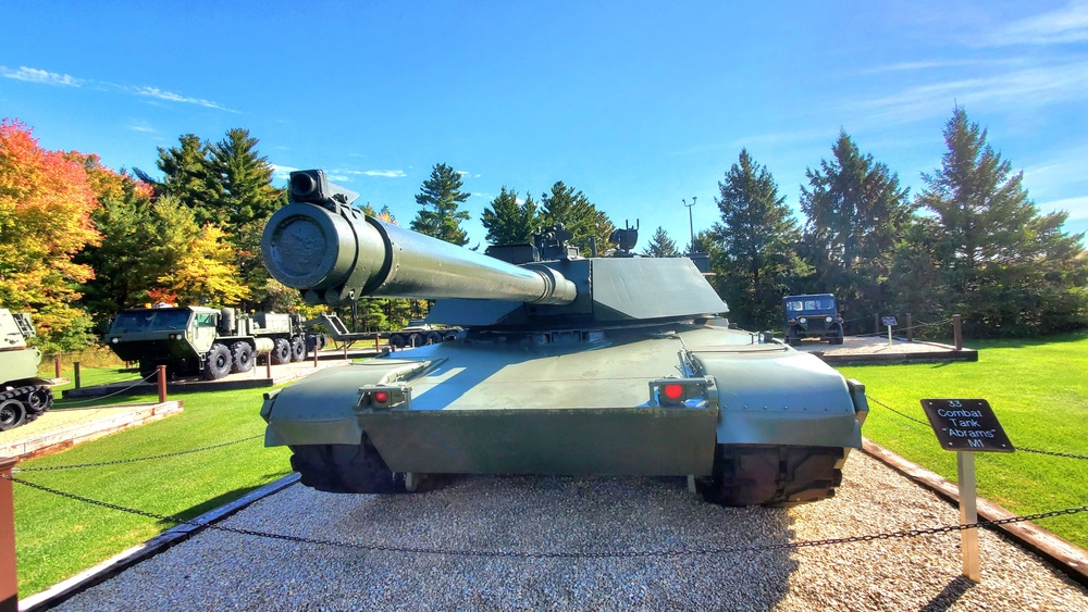 2022 Fall Colors at Fort McCoy's Equipment Park