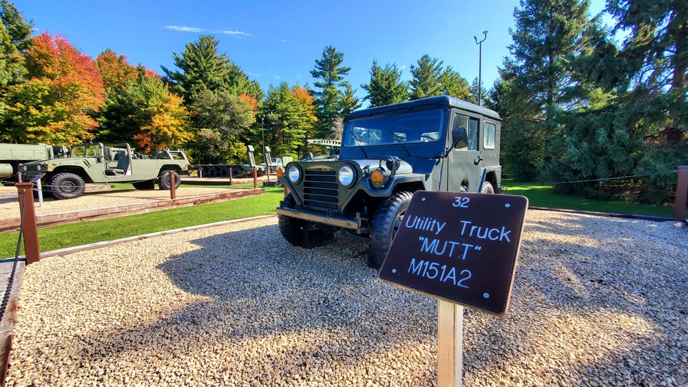 2022 Fall Colors at Fort McCoy's Equipment Park