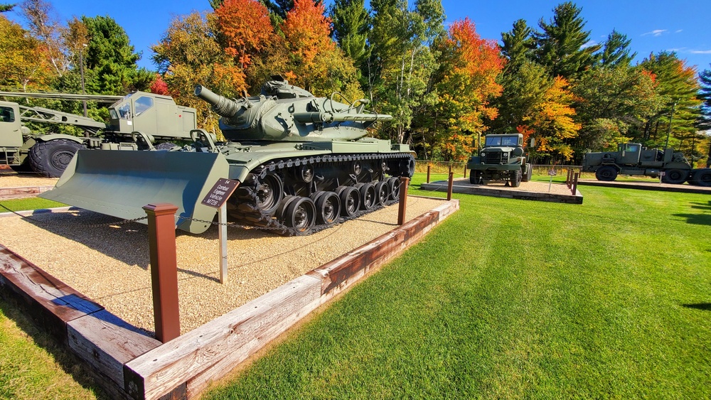 2022 Fall Colors at Fort McCoy's Equipment Park