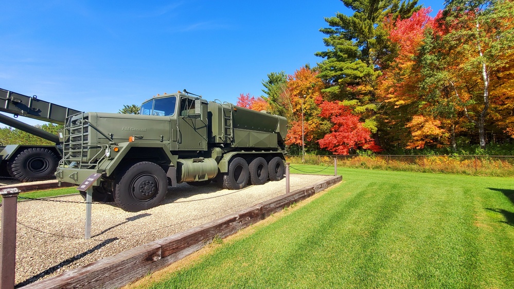 2022 Fall Colors at Fort McCoy's Equipment Park