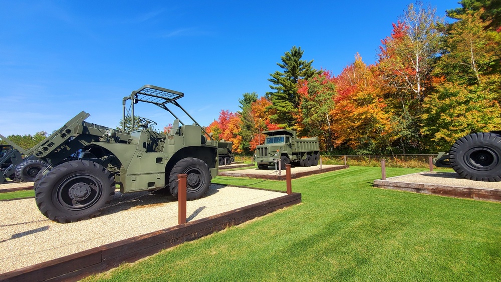 2022 Fall Colors at Fort McCoy's Equipment Park