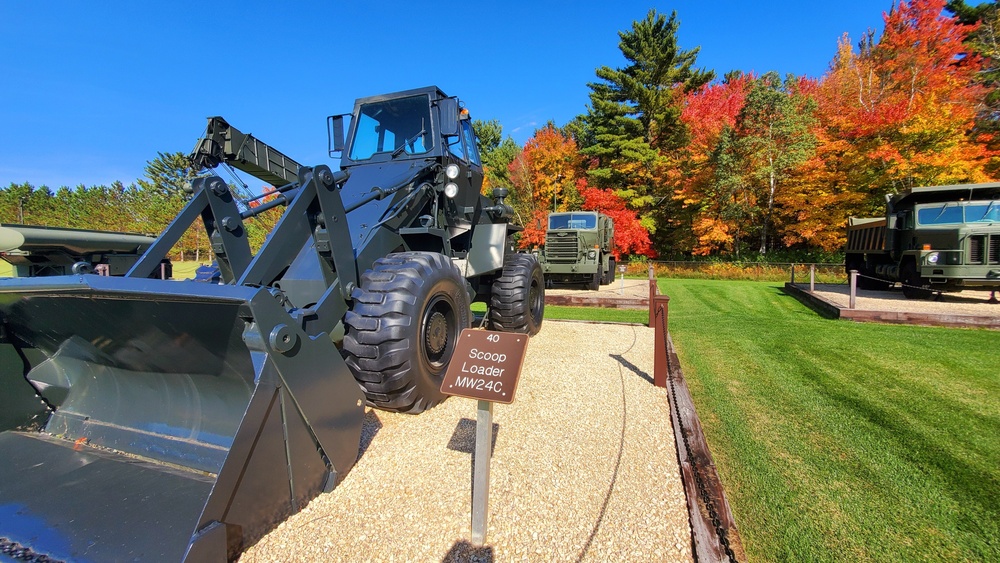 2022 Fall Colors at Fort McCoy's Equipment Park