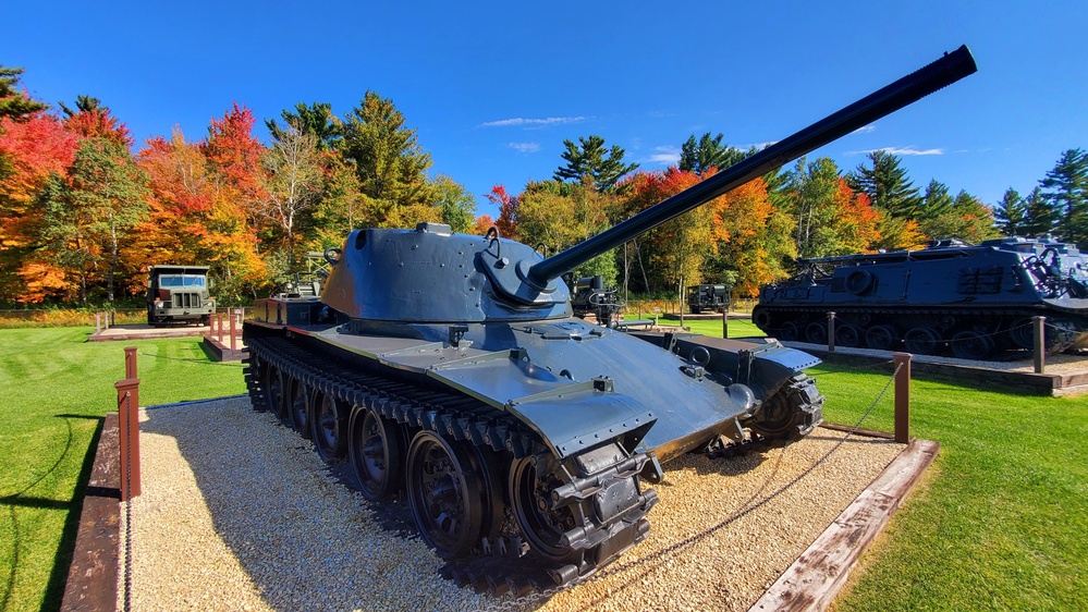 2022 Fall Colors at Fort McCoy's Equipment Park