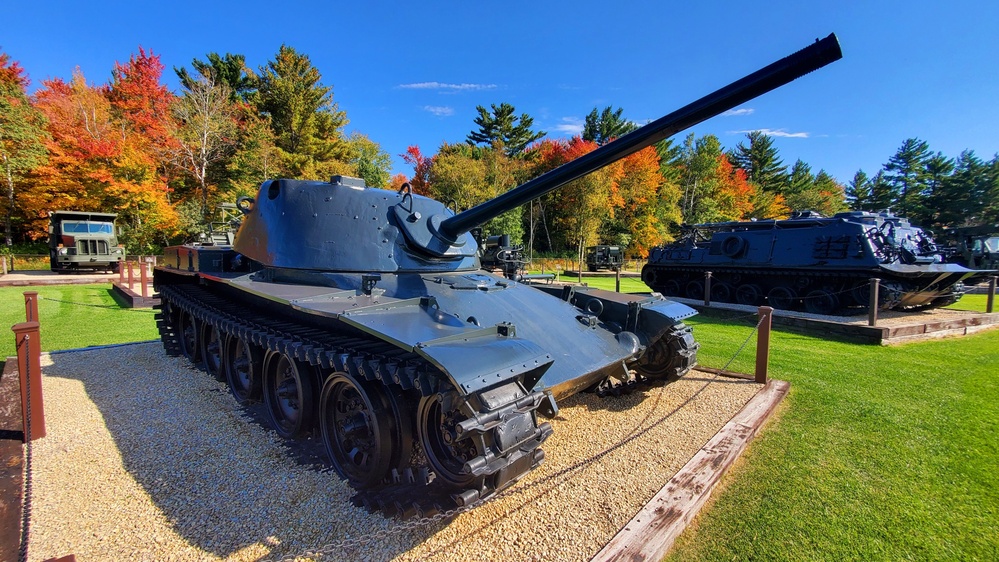 2022 Fall Colors at Fort McCoy's Equipment Park