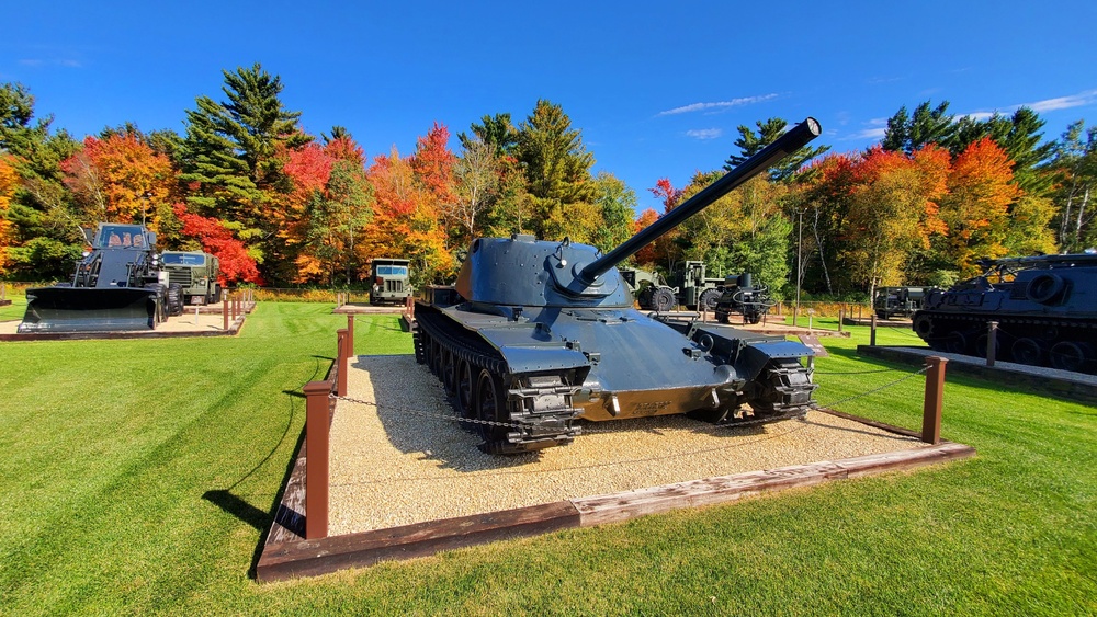 2022 Fall Colors at Fort McCoy's Equipment Park