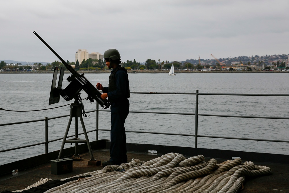 Abraham Lincoln returns to home port