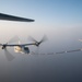 81st ERQS HC-130J conducts tactical air refueling with VMM-163 MV-22s