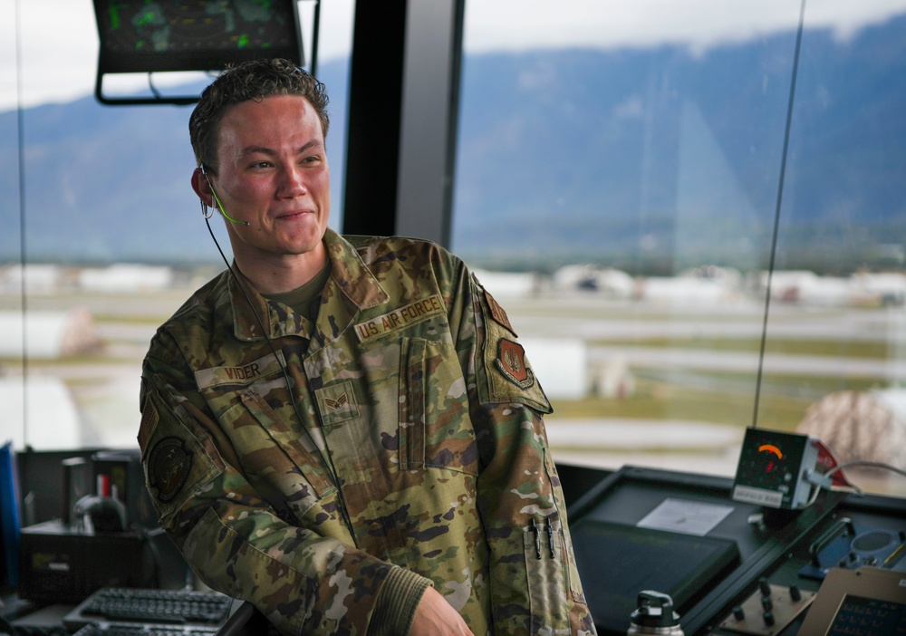 Tales from the air tower: Senior Airman Vider’s USAF journey