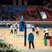 U.S. Airmen, Soldiers, and Kuwait volleyball teams compete in exhibition games for International Day of Peace