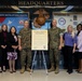 MCIPAC recognizes Domestic Violence Awareness Month with Proclamation signing