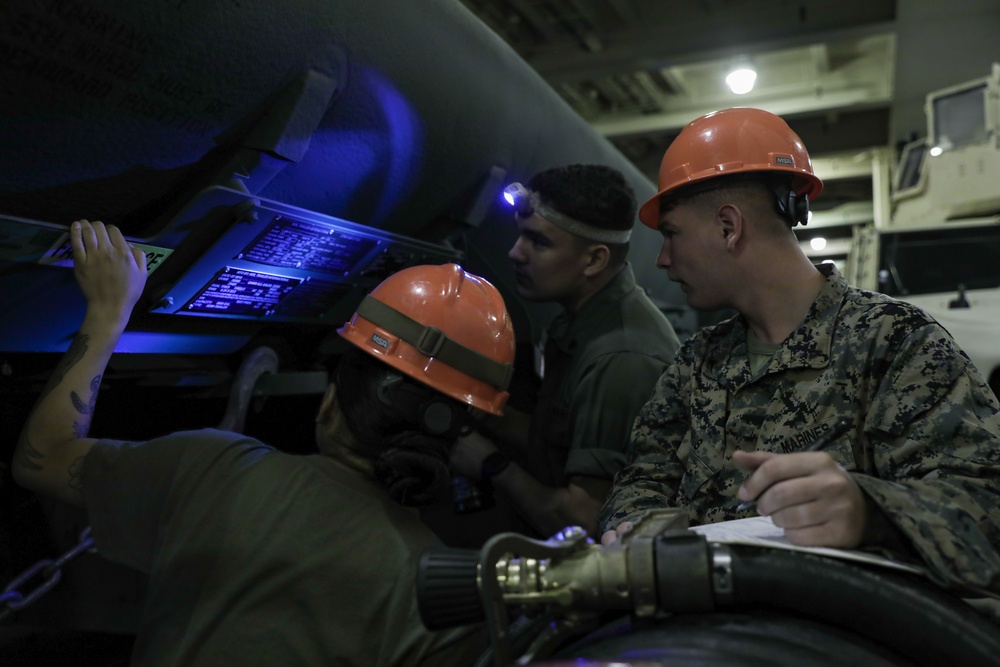 Resolute Dragon 22 | Marines and Sailors on USNS Dahl Execute Maritime Prepositioning Force Offload efforts