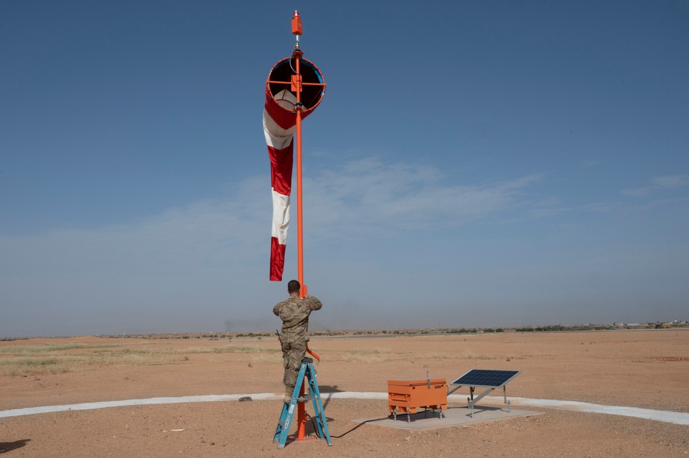 Air Base 201 installs new windsock