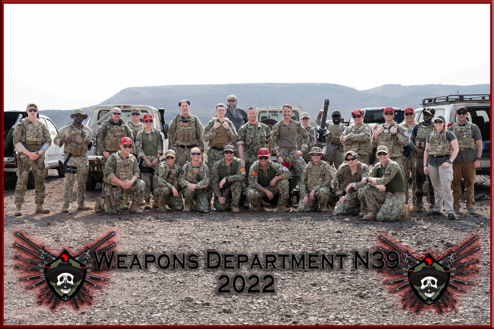 N39 Weapons Department at Camp Lemonnier conducts Live-fire exercise at Djibouti Range