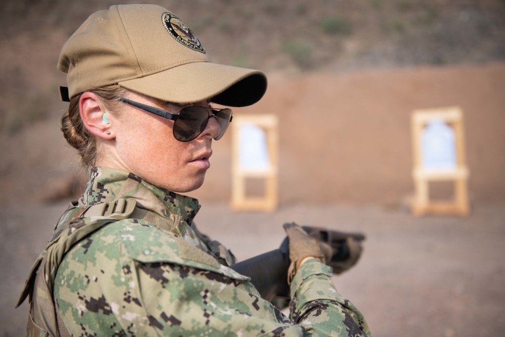 N39 Weapons Department at Camp Lemonnier conducts Live-fire exercise at Djibouti Range