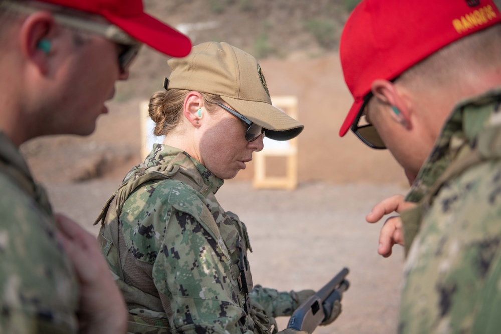 N39 Weapons Department at Camp Lemonnier conducts Live-fire exercise at Djibouti Range