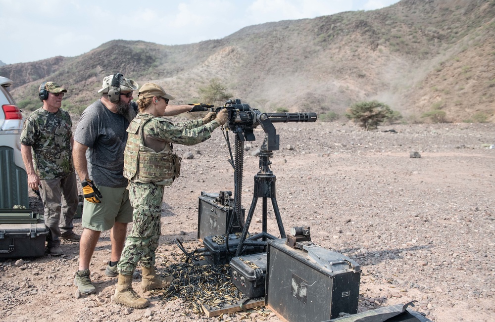 N39 Weapons Department at Camp Lemonnier conducts Live-fire exercise at Djibouti Range