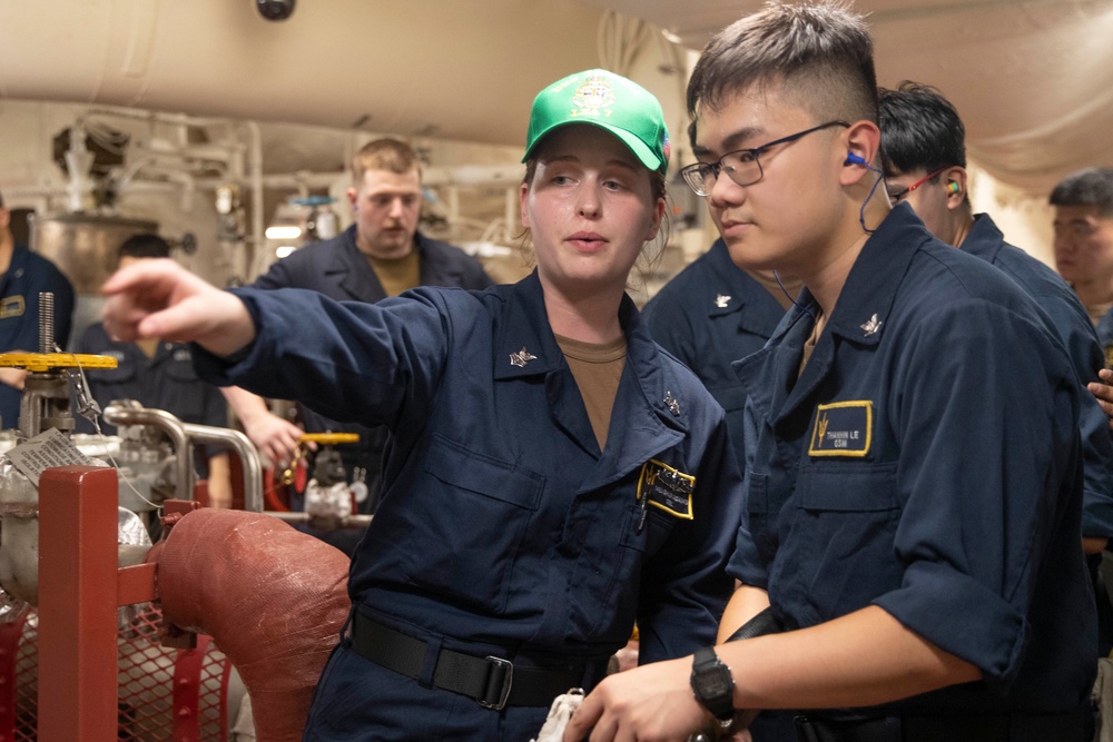 USS Tripoli ETT