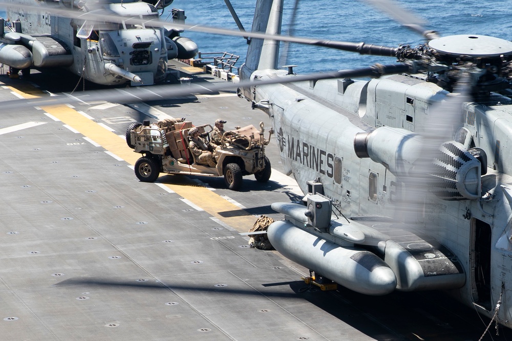 USS Tripoli Flight Ops