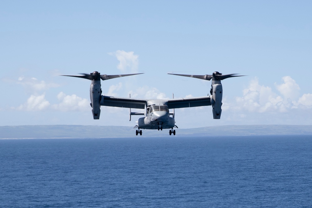 USS Tripoli Flight Ops