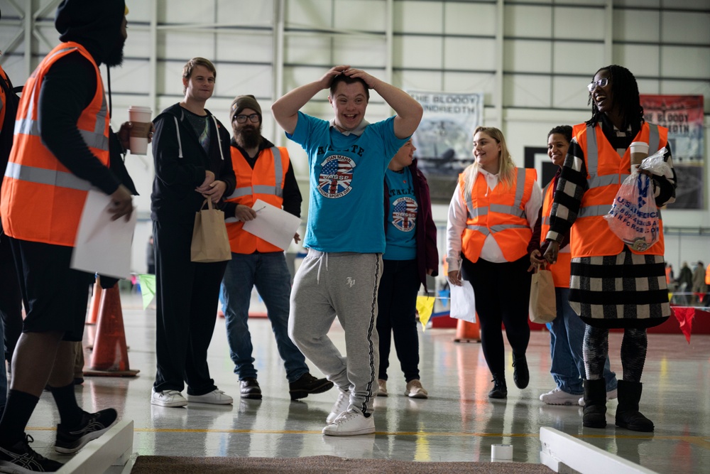 RAF Mildenhall hosts 40th annual Joan Mann Sports Day