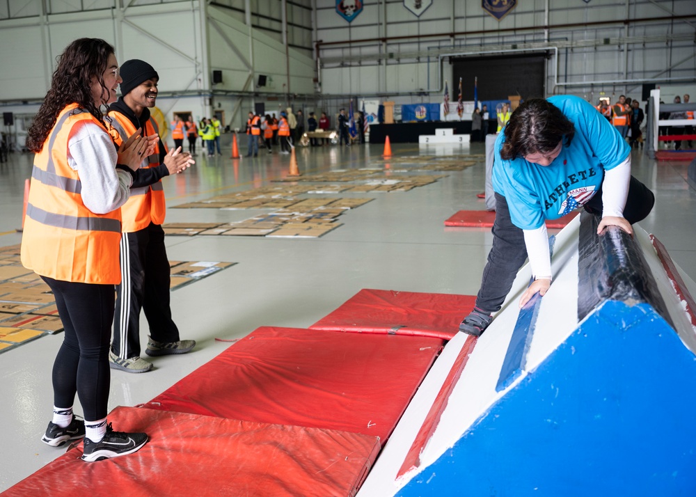RAF Mildenhall hosts 40th annual Joan Mann Sports Day