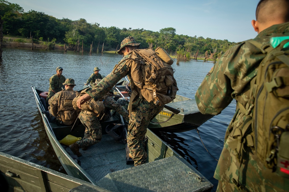 2/2 Marines Conduct Jungle Training in Brazil