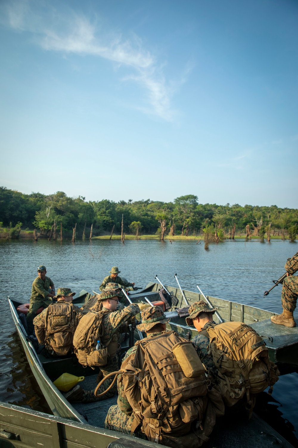 2/2 Marines Conduct Jungle Training in Brazil