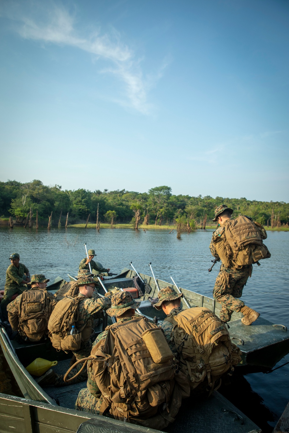 2/2 Marines Conduct Jungle Training in Brazil