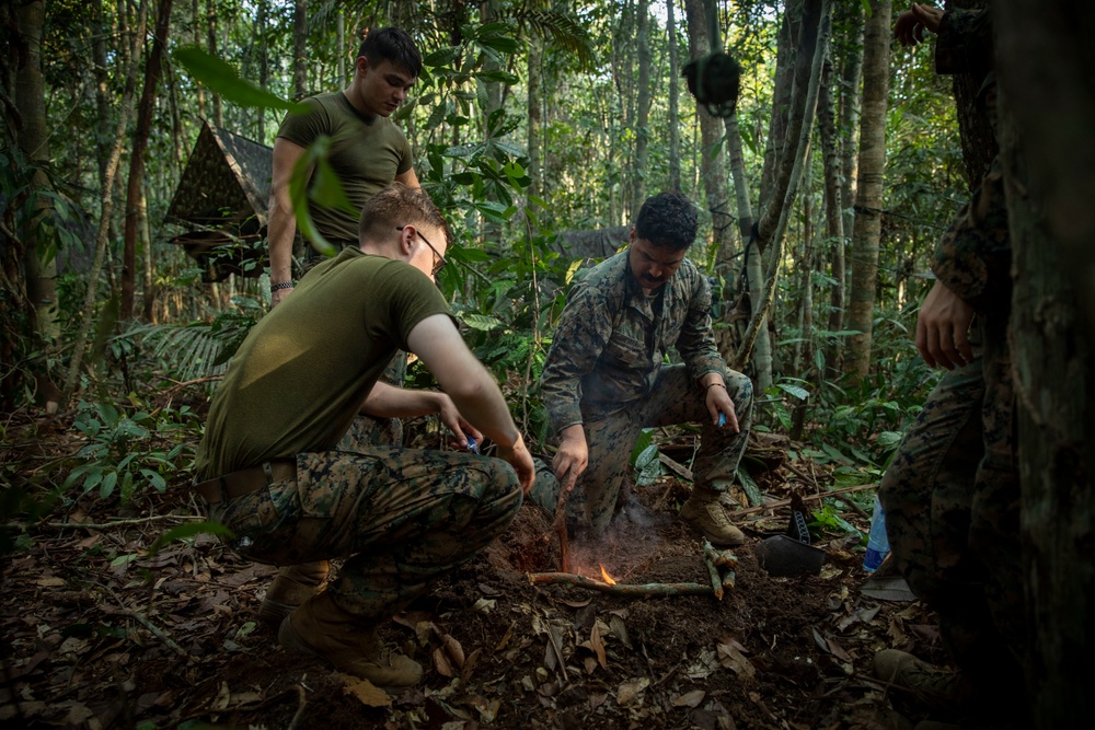 2/2 Marines Conduct Jungle Training in Brazil