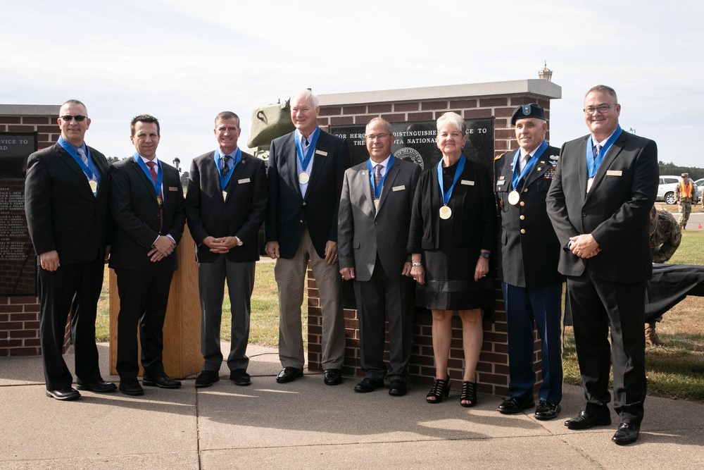 Minnesota National Guard’s Court of Honor induction program memorializes ten at Camp Ripley