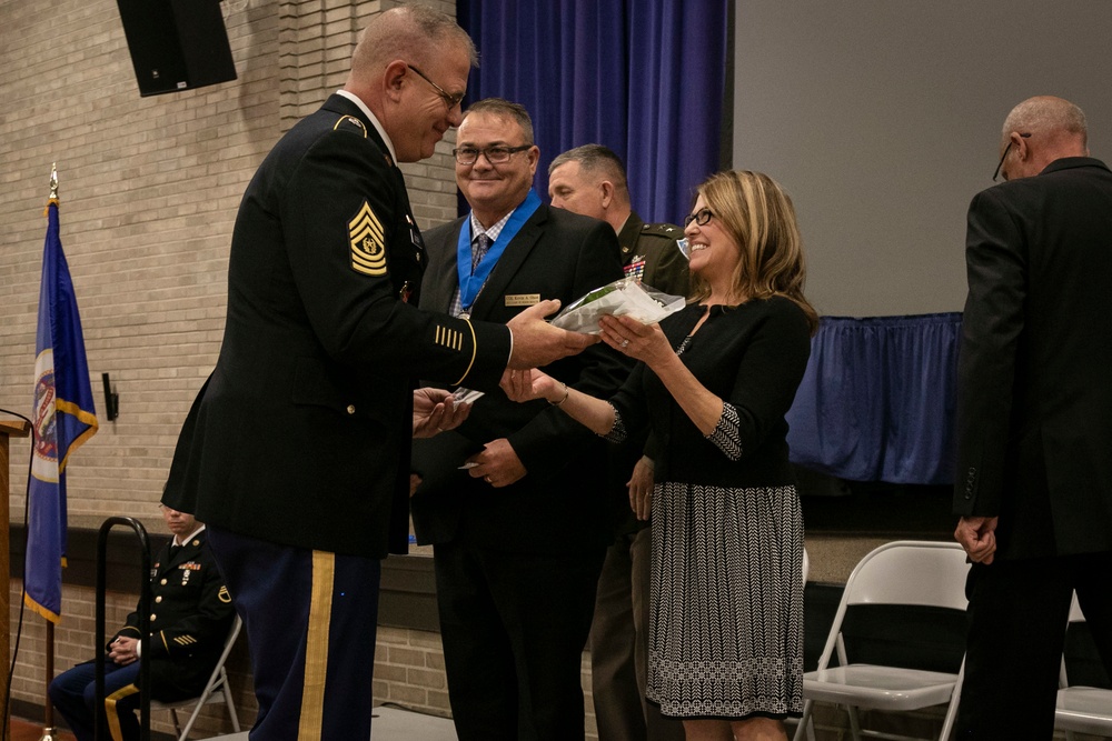 Minnesota National Guard’s Court of Honor induction program memorializes ten at Camp Ripley