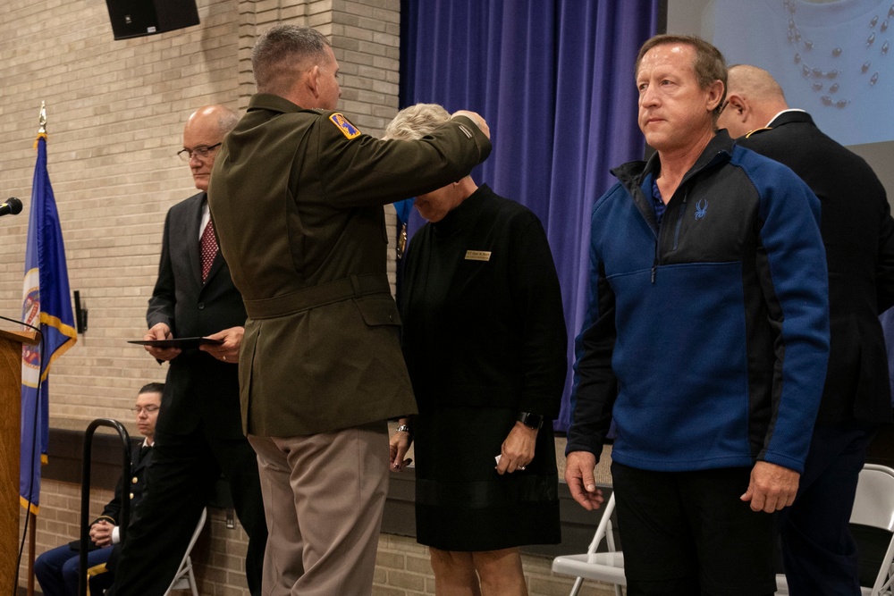Minnesota National Guard’s Court of Honor induction program memorializes ten at Camp Ripley