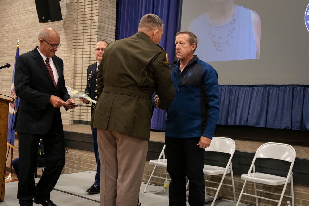 Minnesota National Guard’s Court of Honor induction program memorializes ten at Camp Ripley