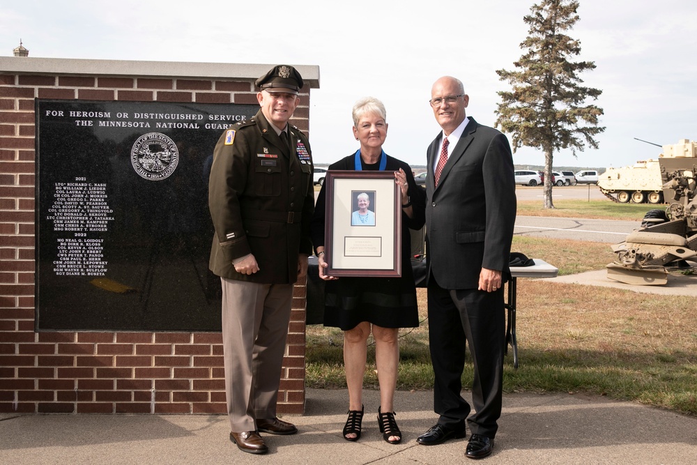 Minnesota National Guard’s Court of Honor induction program memorializes ten at Camp Ripley