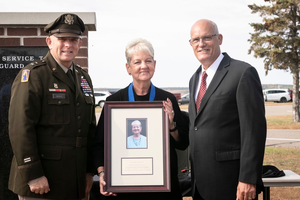 Minnesota National Guard’s Court of Honor induction program memorializes ten at Camp Ripley