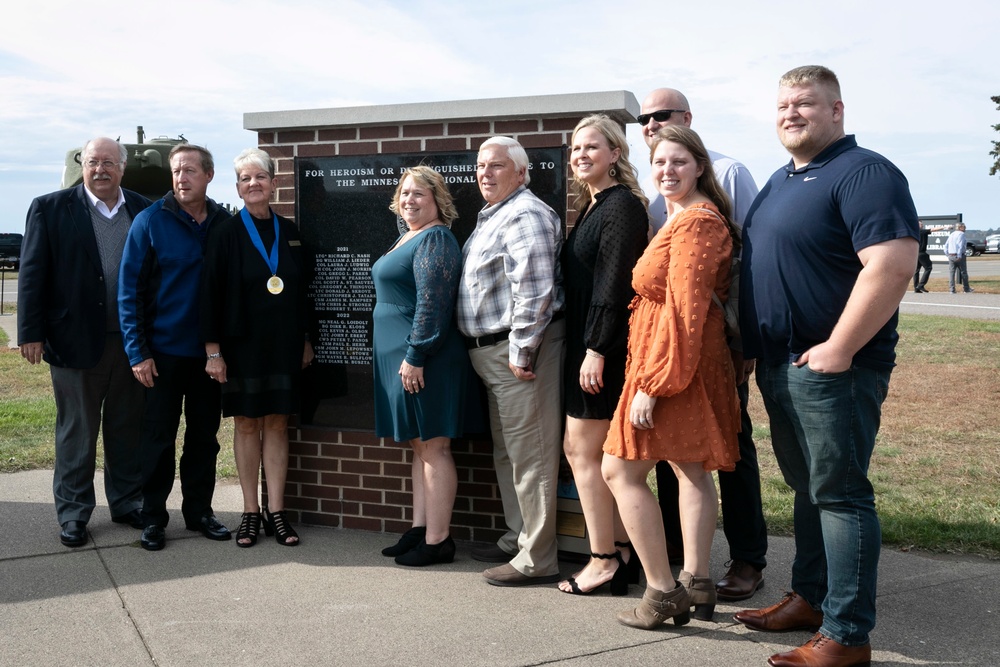 Minnesota National Guard’s Court of Honor induction program memorializes ten at Camp Ripley