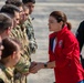 First Lady of Florida Works with Florida National Guard Soldiers