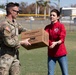 First Lady of Florida Works with Florida National Guard Soldiers