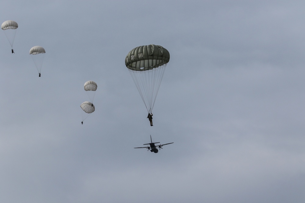 82nd ABN DIV Paratroopers participate in Exercise Falcon Leap 2022