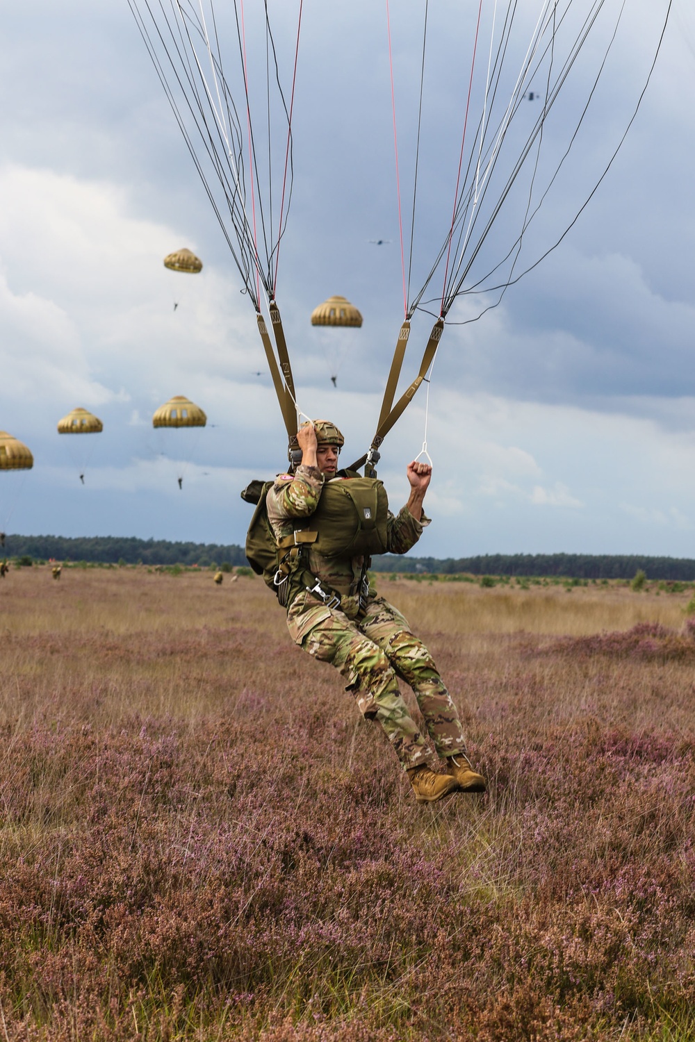 82nd ABN DIV Paratroopers participate in Exercise Falcon Leap 2022