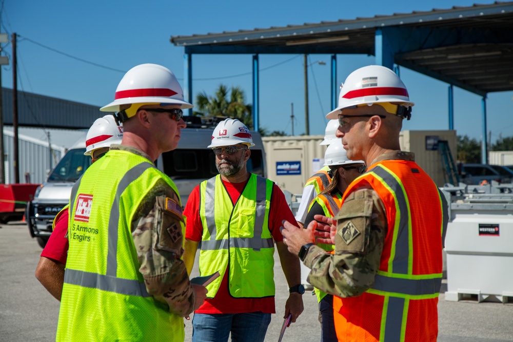 U.S. Army Corps of Engineers respond to Hurricane Ian