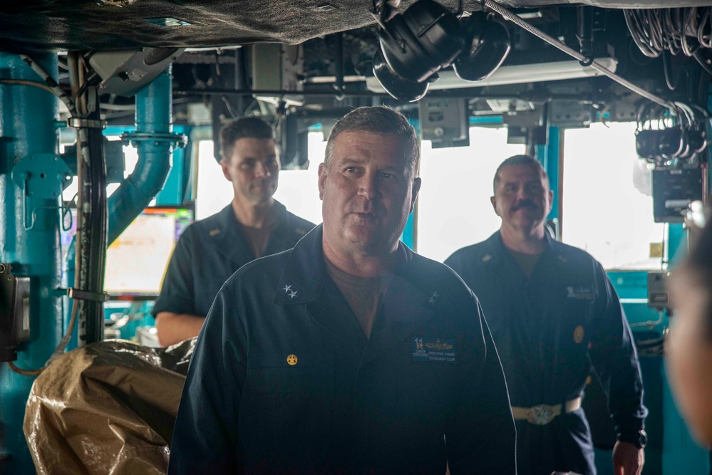 Commander, Carrier Strike Group 11 Visits Chung-Hoon